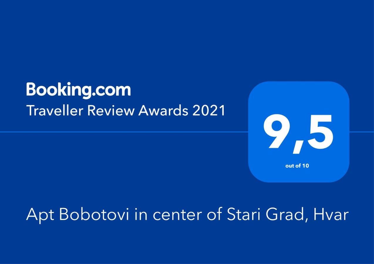Apt Bobotovi In Center Of Stari Grad, Hvar 外观 照片